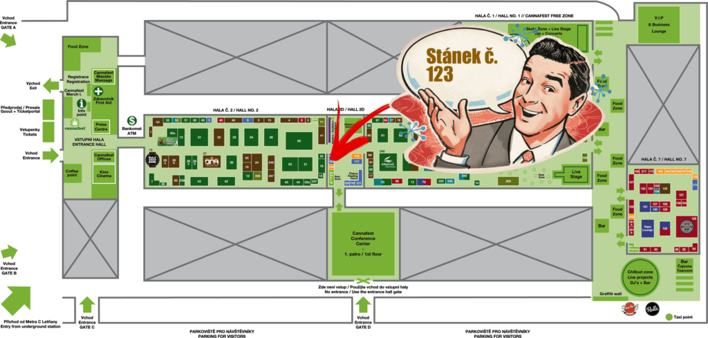growmart cannafest 2017 mapa