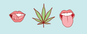 marihuana a úsměv