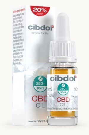 CBD Konopný olej Cibdol 20%