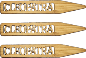 Cleopatra Nuka seeds dreveny stitek do kvetinace