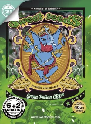 Konopná semínka Green Poison CBD