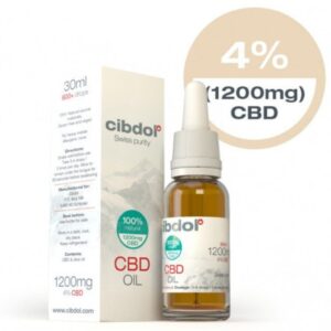 Cibdol CBD olej výtažek exktrakt z konopí 30ml balení