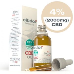 Cibdol CBD olej výtažek exktrakt z konopí 50ml balení