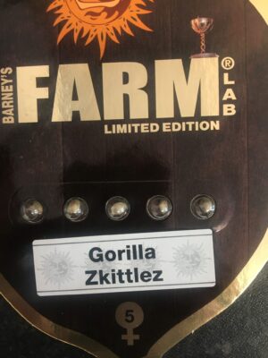 Monstrózní semínka konopí Gorilla Zkittlez