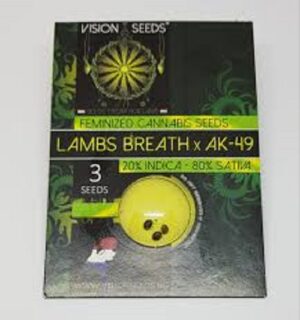 Nejlepší semena marihuany Lamb’s Breath x AK-49