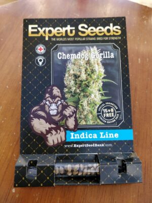 Nejlepší semena trávy - Chemdog Gorilla