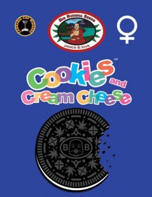 Nová semena velice dobrého konopí Cookies & Cream Cheese